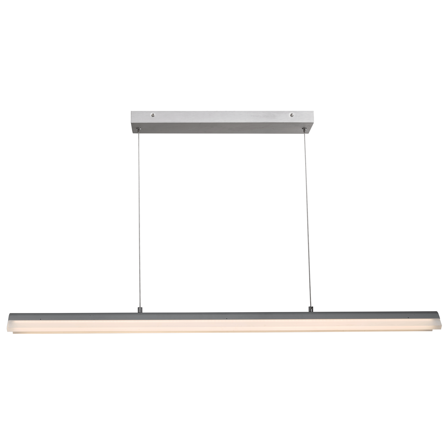 Curved Acrylic Twin Bar Pendant