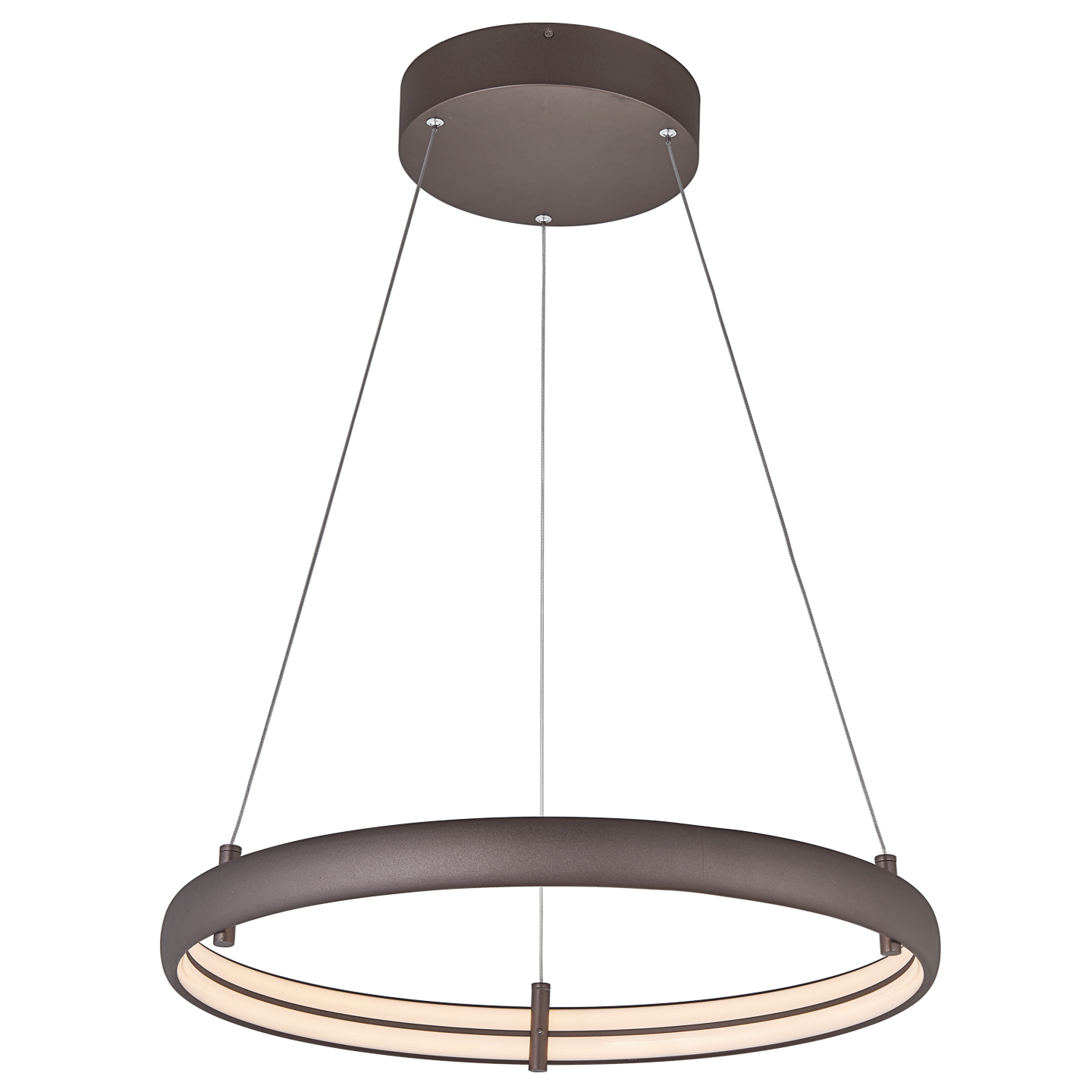 Small Dual LED Band Ring Pendant