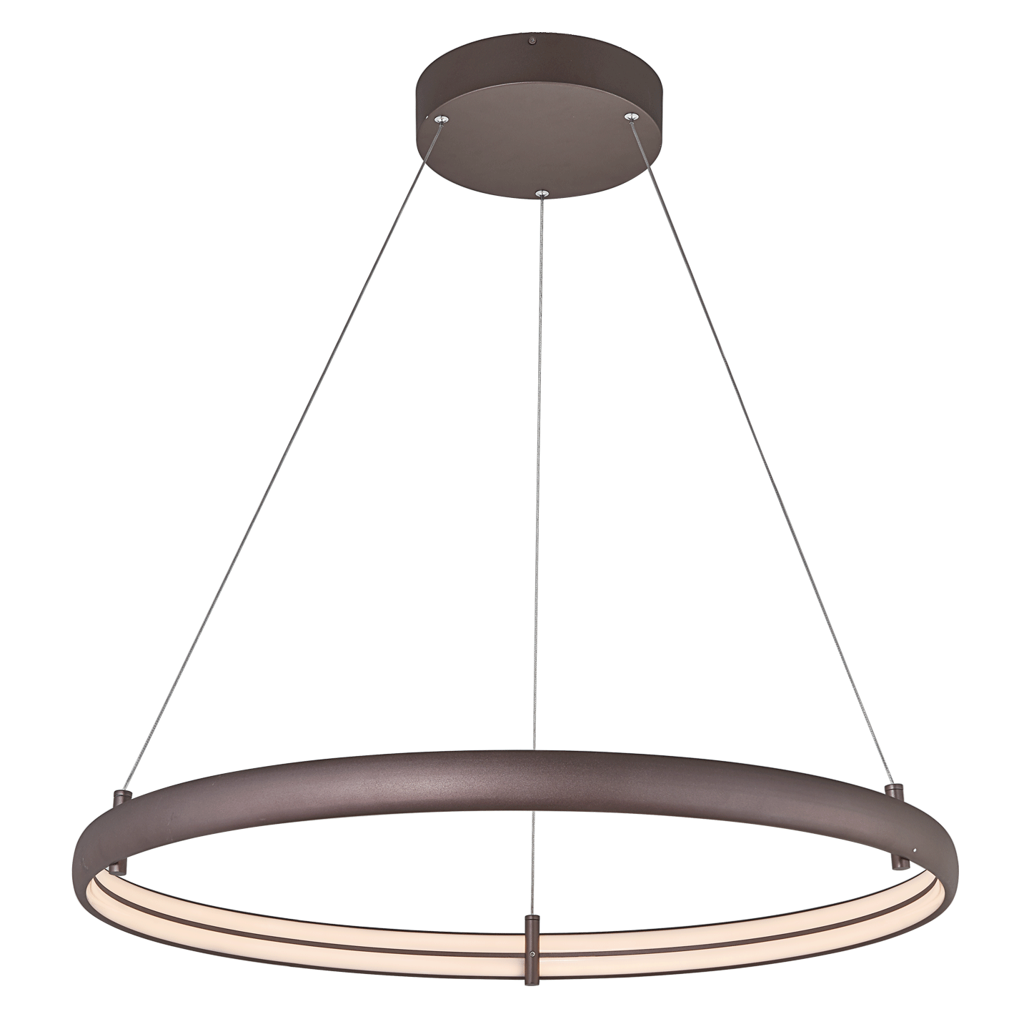 Medium Dual LED Band Ring Pendant