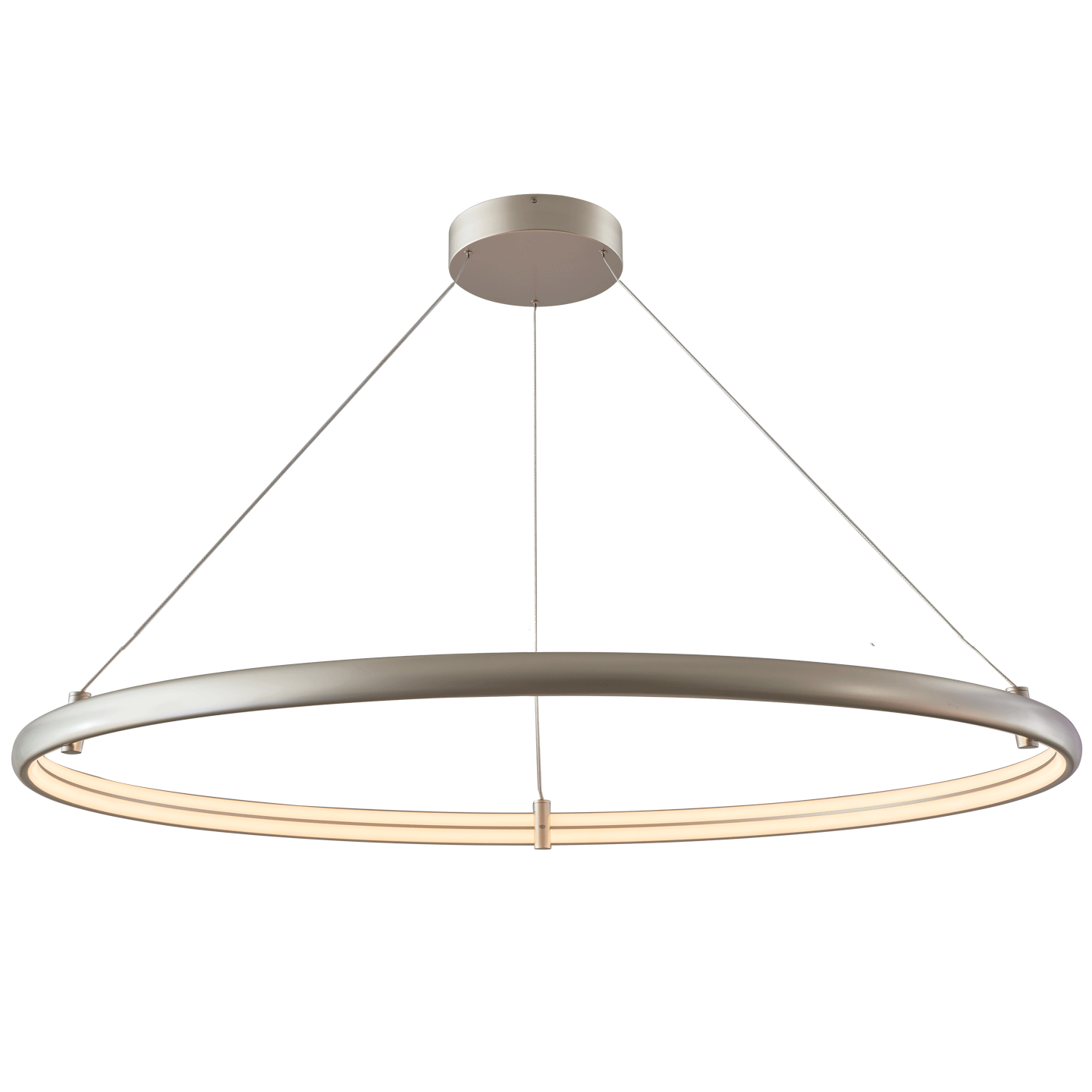 Extra Large Dual LED Band Ring Pendant
