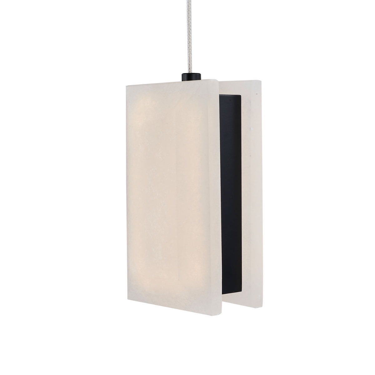 Alabaster Stone Pendant includes 120" Cord and Uni-Jack Plug