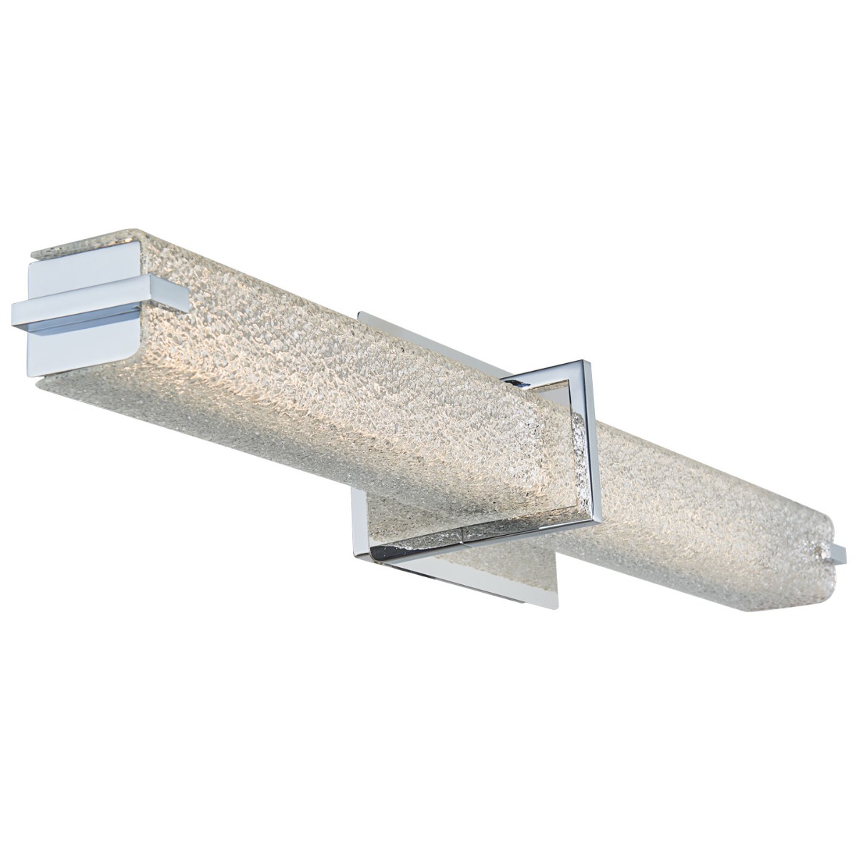 Square Water Glass LED Vanity