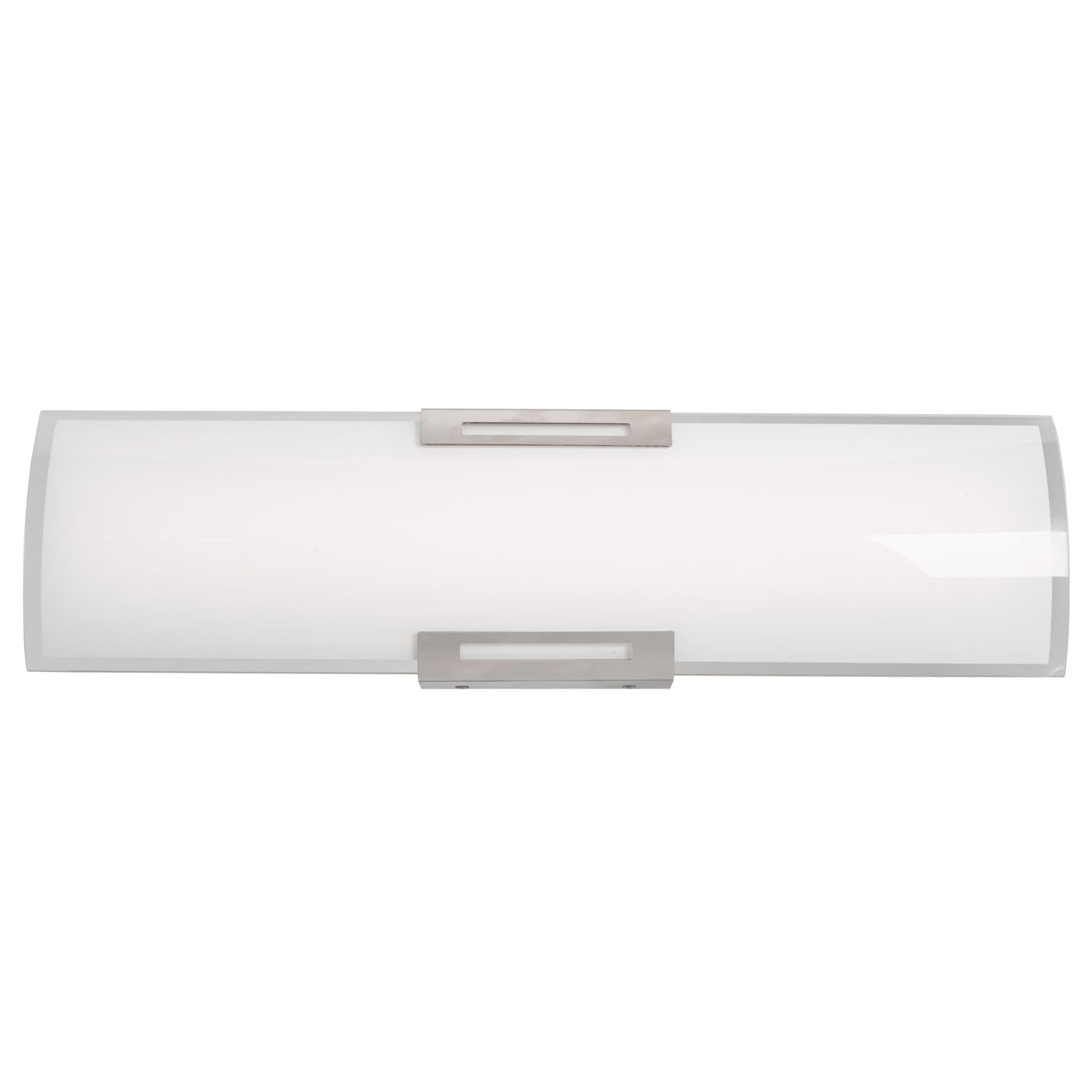 Curved Gass Panel LED Vanity