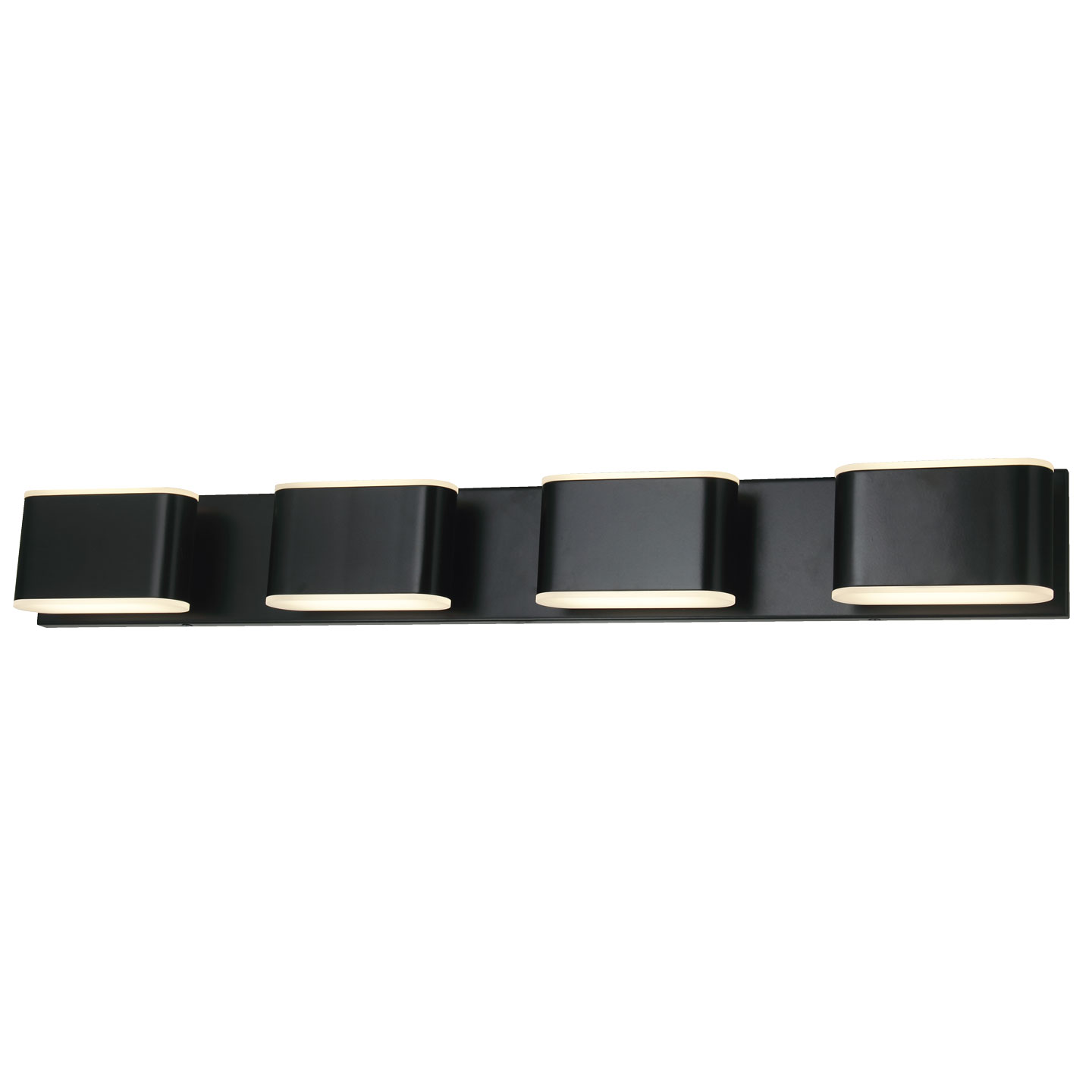4 Light Metal Vanity Fixture
