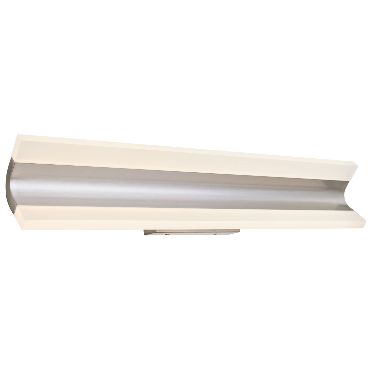 Curved Acrylic Twin Bar Vanity