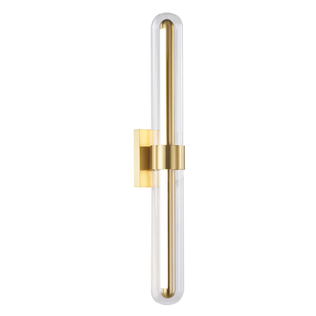 31" Rotational LED Glass Tube Wall Vanity