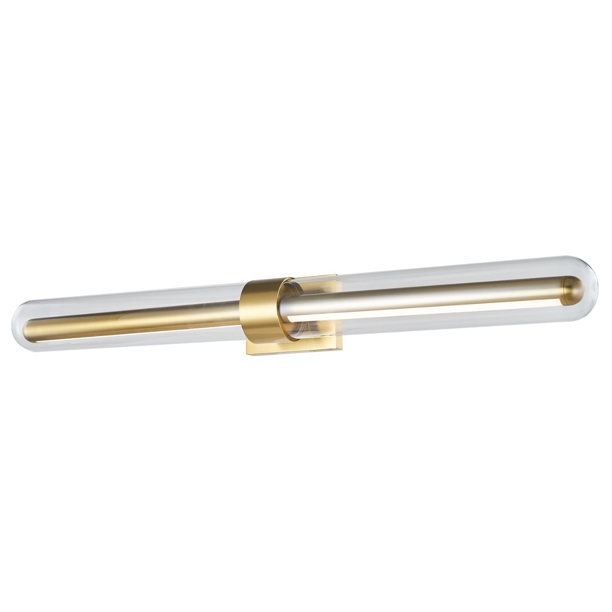 39" Rotational LED Glass Tube Wall Vanity