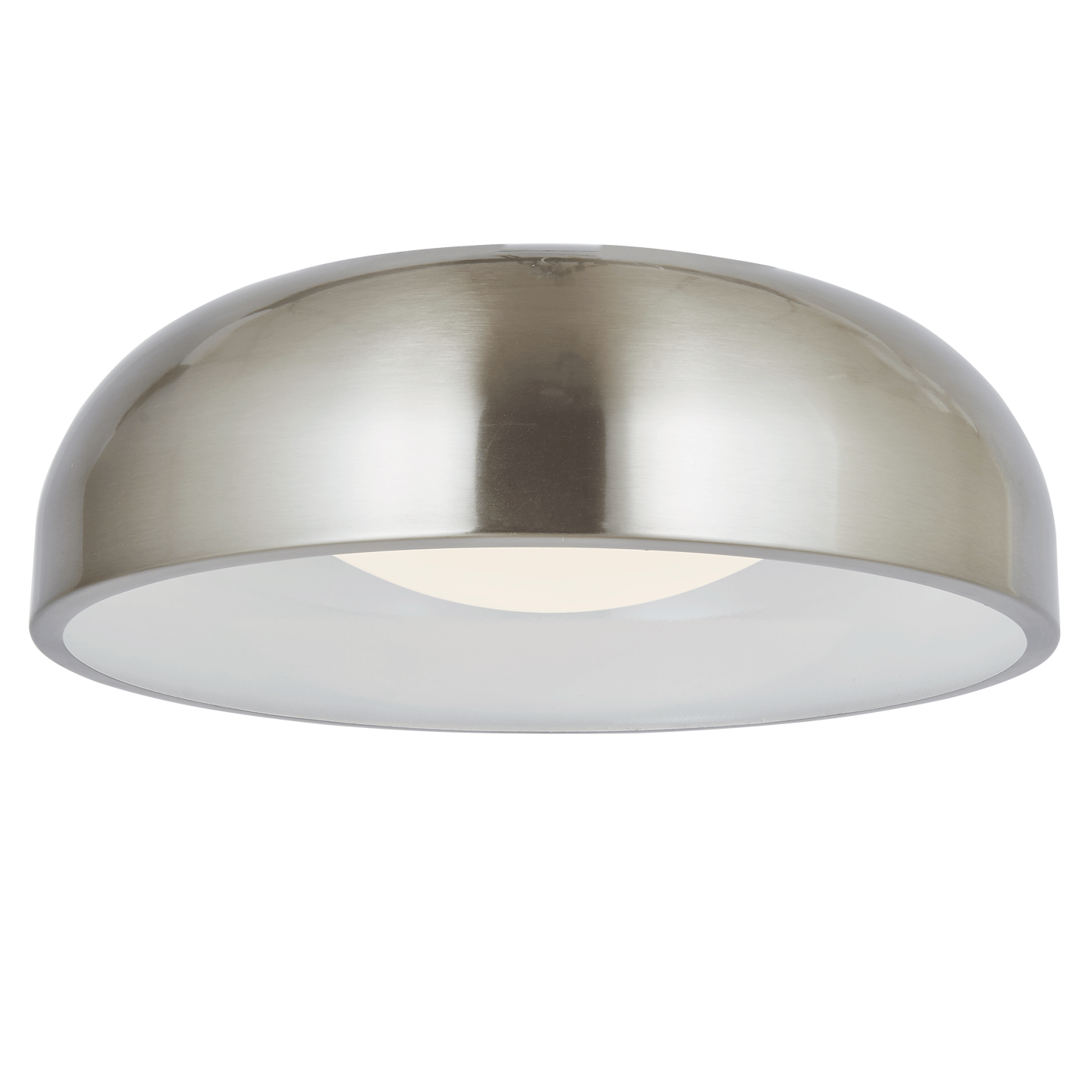 13" 3CCT Inner Curve Flushmount with Opal Glass Diffuser