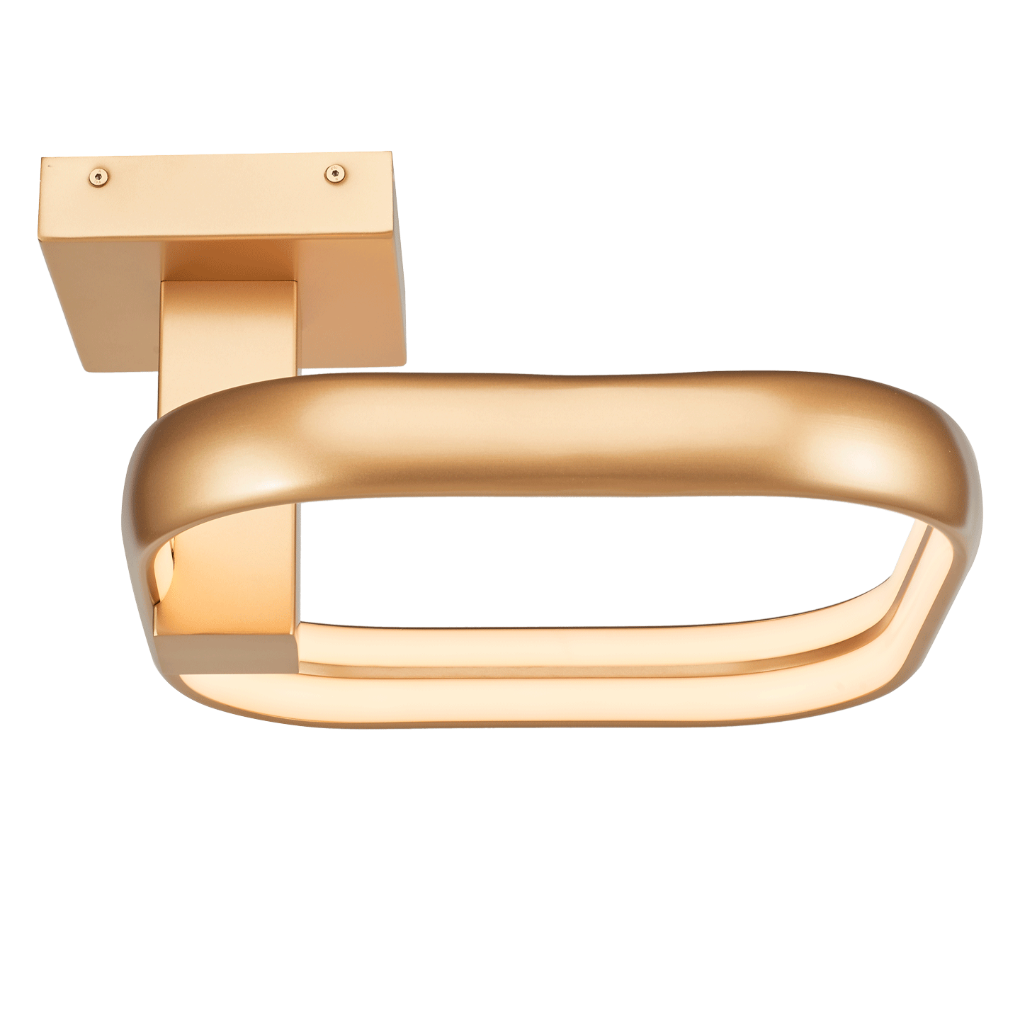 Dual LED Off-Set Square Semi-Flushmount