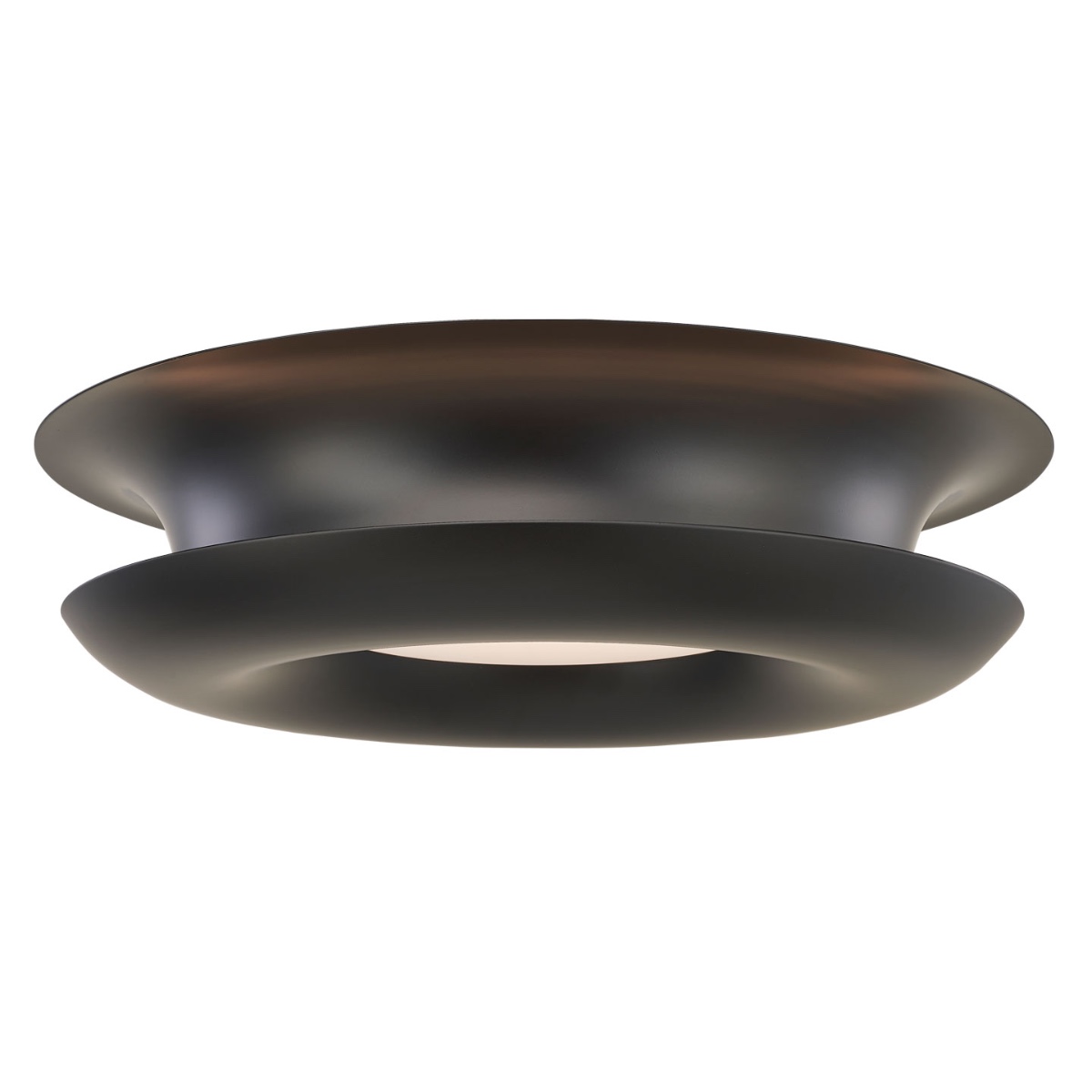 16" Reflected Light Metal Flushmount 