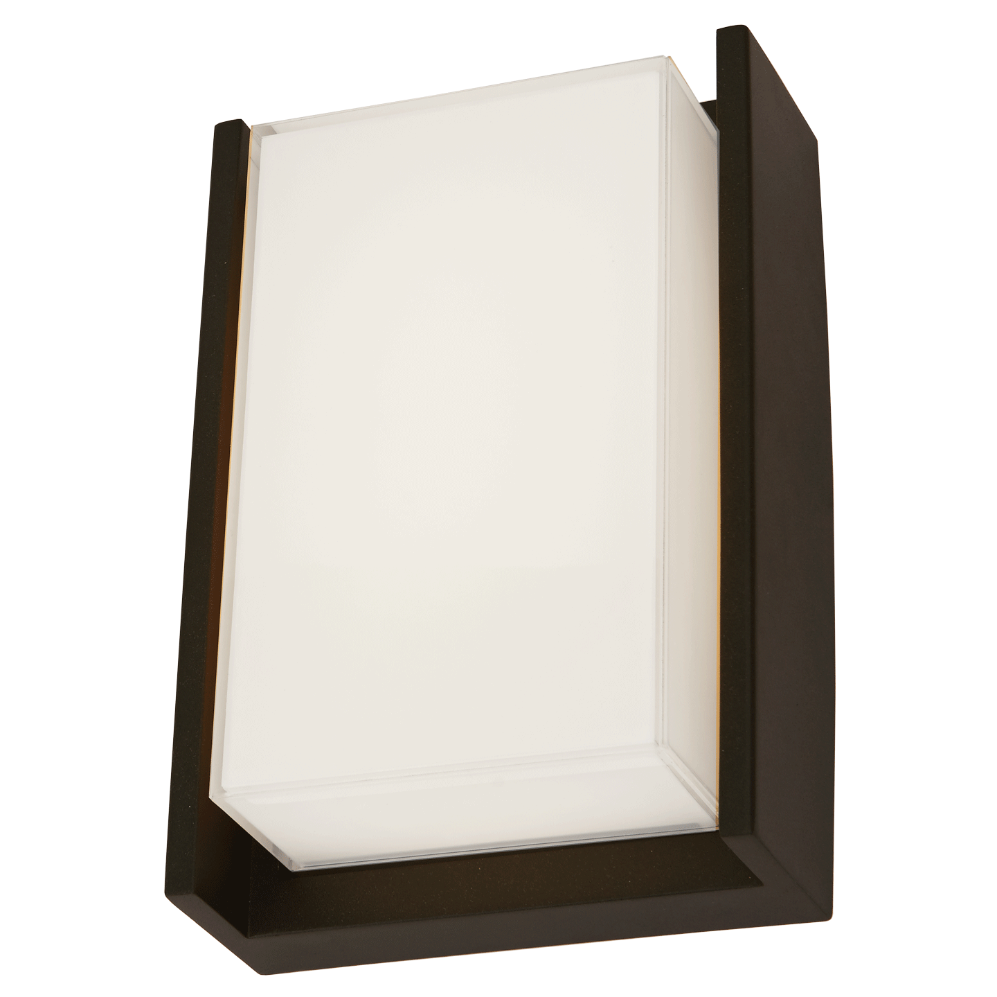 Wet Location Miter Glass LED Wall Fixture