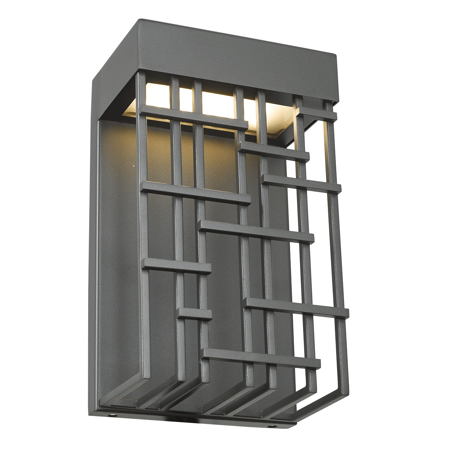 Wet Location Lattice Shade Wall Fixture