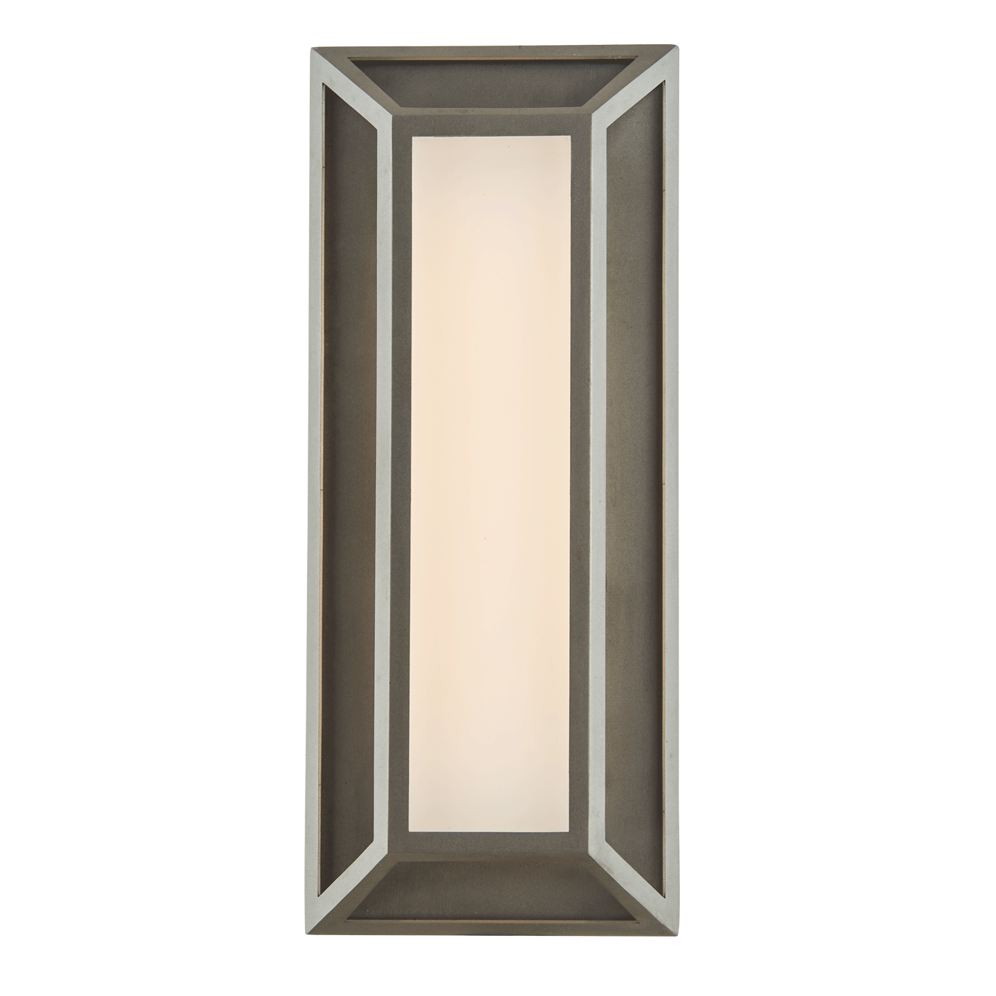 Small Wet Location Low Profile Miter Glass Wall Fixture