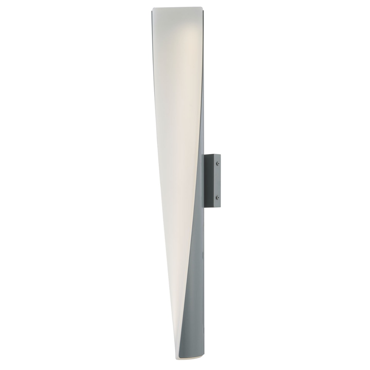 3CCT Twirled Acrylic Wet Location Wall Fixture