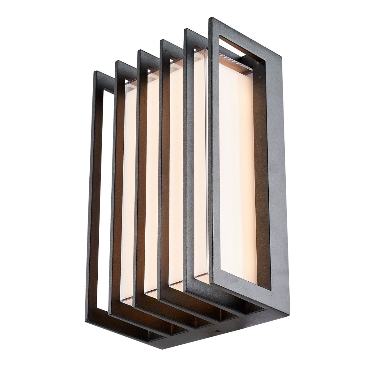 Wet Location Ribbed Bar Wall Sconce