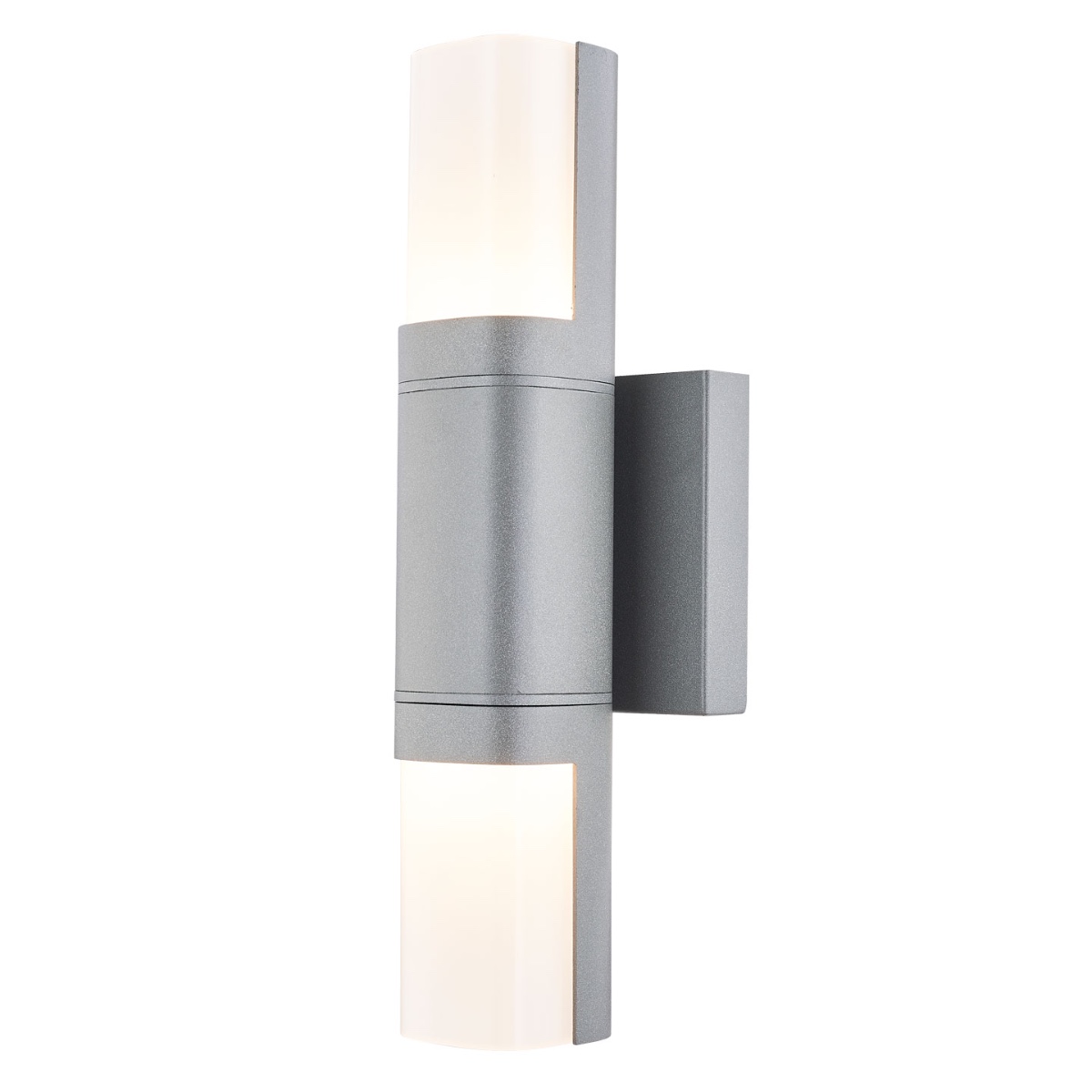 Outdoor Wall Sconce with Dual Rotational Polycarbonate Diffusers