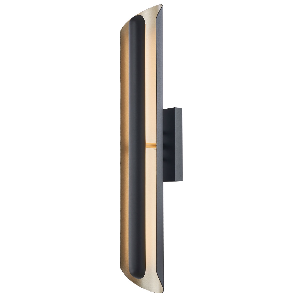28" Reflective Outdoor Wall Sconce